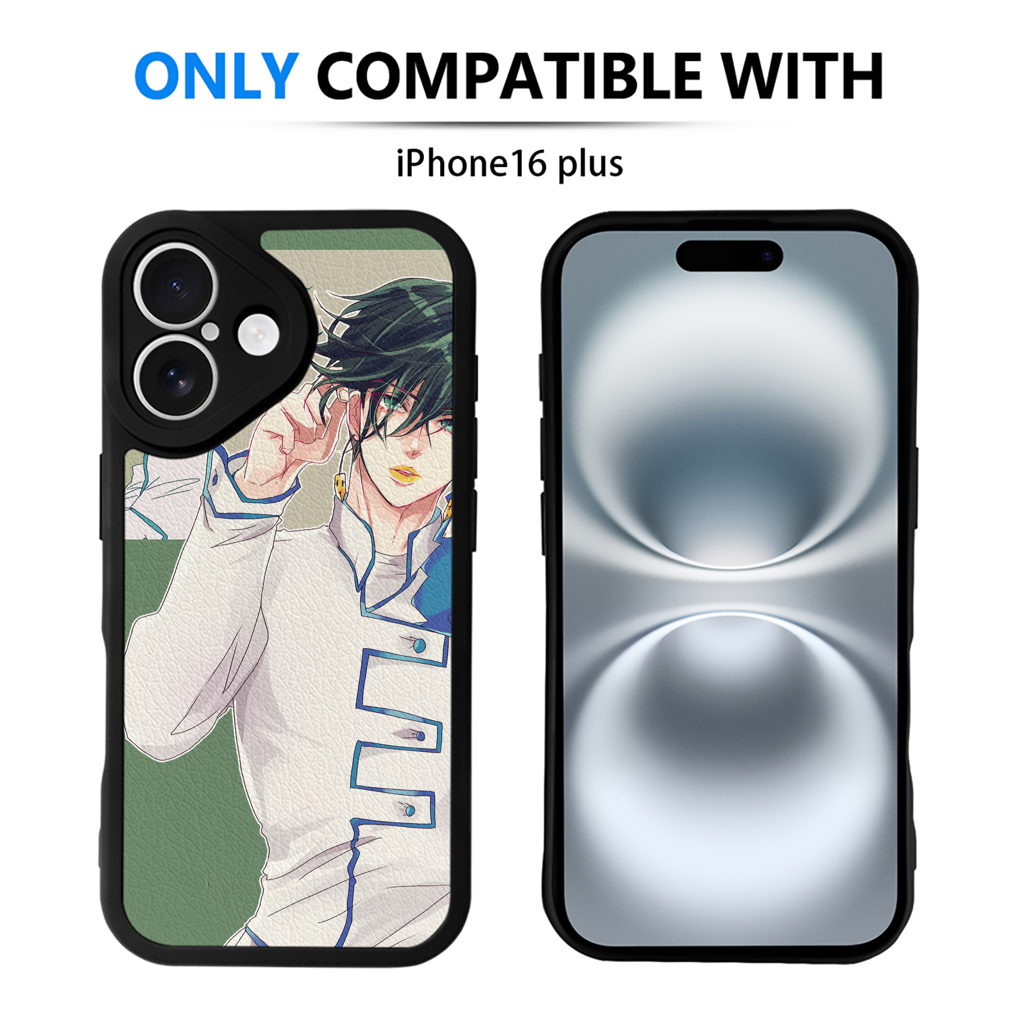 （画像用） ジョジョの奇妙な冒険 JoJo's Bizarre Adventure 【iPhone 16シリーズ対応】シリコンスマホケース（レザー調） 材質：シリコン